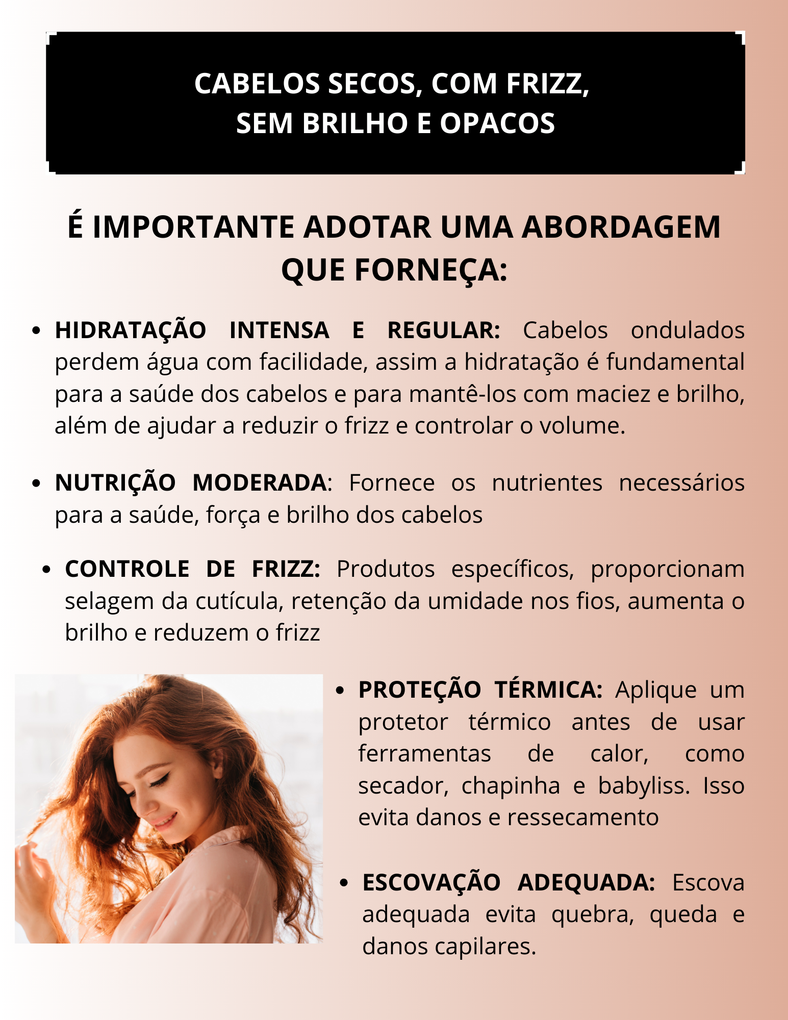 Capa Dor Cabelos secos